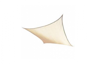 Schaduwdoek vierkant 500x500 cm - Zand - SALE008