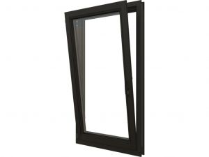 draairaam kiepraam 77,4x137,4 cm - zwart - linksdraaiend
