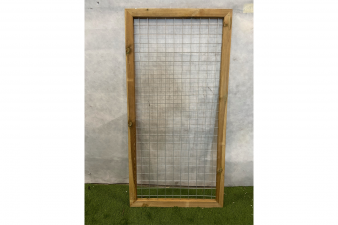 Trellis diagonaal met lijst 90x180 cm
