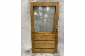 Luxe douglas dubbele deur dubbel glas
