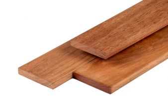 Hardhouten vlonderplank Jatoba 2,1x14,5x425 cm glad geschaafd - duurzaamheidsklasse 1