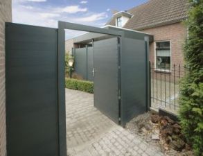 Aluminium poort