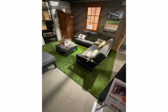Kunstgras Manitoba - reststuk 306x402 cm - 35 mm poolhoogte - SALE01950