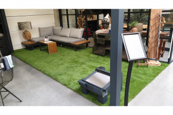 Kunstgras Yukon - reststuk 500x250 cm - 40 mm poolhoogte - SALE01957