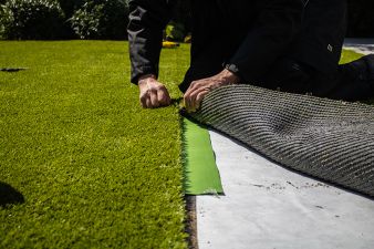 Kunstgras lijmband - Groen - 5 m lengte
