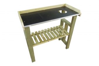 Oppottafel/ werktafel 94x43x95 cm