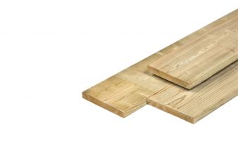 Noord-Zweeds planken glad geschaafd 1,9x14,5x240 cm