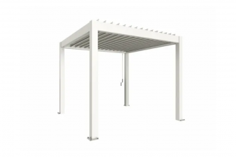 Biohort pergola - kwartsgrijs - metallic