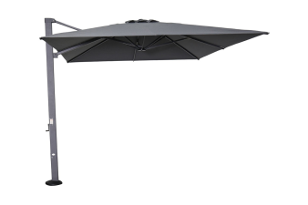 Garden Impressions Hawaii Emperor zweefparasol - 300x400 cm zwart / antraciet