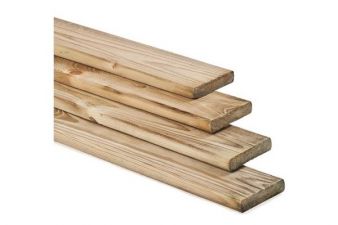 Regel glad geschaafd 1,6x4,5x180 cm