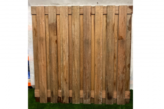Hardhouten tuinscherm 180x180 cm - SALE01212