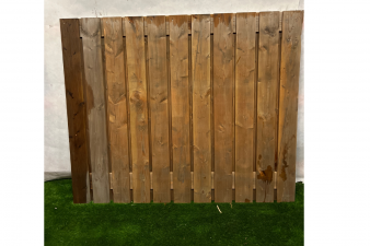 Tuinscherm Harz lariks H150xB180 cm - SALE01225