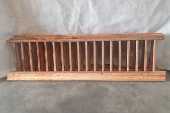 Douglas hekwerk B280xH70 cm incl. douglas afdeklatten - 2 stuks beschikbaar - SALE01335