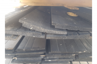 Rabat zwart 300cm - 13 stuks in 1 koop - SALE01512