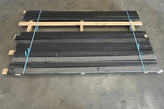 Zwarte hardhouten planken 210x1,8x7 cm - 23 stuks in 1 koop - SALE01645