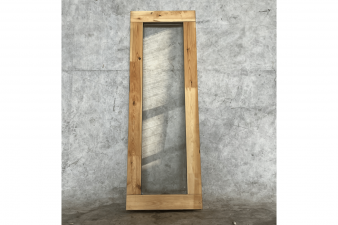 Blank vuren vast raam 37,5x120 cm - Slechts 1 stuk beschikbaar! - SALE01684