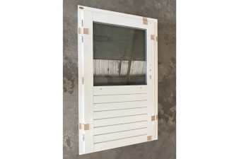 Enkele deur wit 106x185 cm excl. beslag - Slechts 1 stuk beschikbaar! - SALE01700