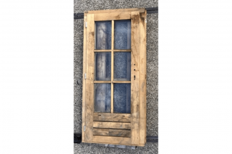 Vuren deur 83x199 cm - slechts 1 stuk beschikbaar! - SALE01733