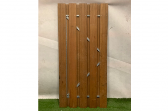 Tuindeur Privacy hardhout H195xB90 cm - SALE01276