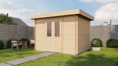 Lugarde Select Blokhut Wassenaar 300x250cm - Onbehandeld