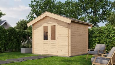 Lugarde Select Blokhut Borculo 300x250cm - Onbehandeld
