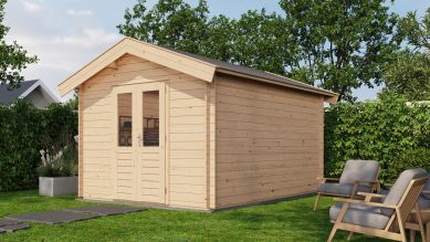 Lugarde Select Blokhut Olst 300x400cm - Onbehandeld