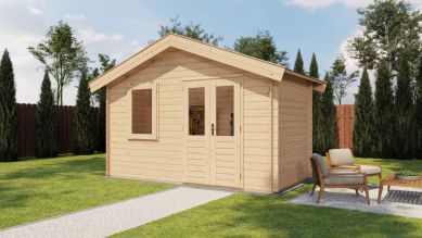 Lugarde Select Blokhut Rhenen 400x200cm - Onbehandeld