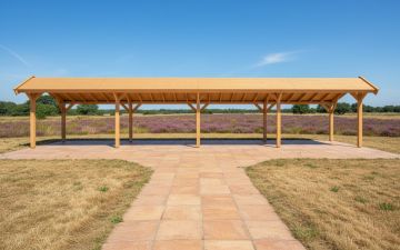 Buitenverblijf Sublime Kapschuur - 1400 x 300 cm