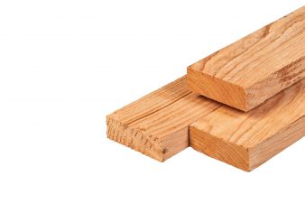Lariks/Douglas ligger onbehandeld (vers hout) 5x15x400 cm