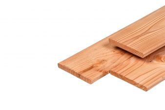 Laatste stuks!! Lariks/Douglas plank onbehandeld 1,6x14x180 cm