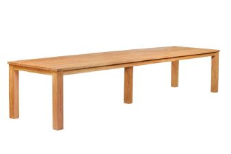 Teak dinner tafel Rustiek 300 Tafel 300x100x80 cm