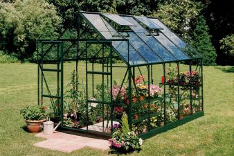 Tuinkas Magnum 108 - klassiek groen - 3 mm tuindersglas