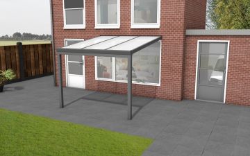 Aluminium aanbouwveranda Velvetline 300x300 cm - Polycarbonaat dak