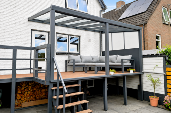 Velvetline veranda 400x350 cm glasdak