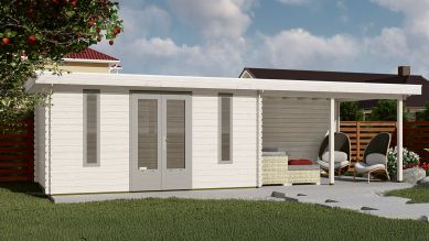 Blokhut/Tuinhuis Domburg 850x300 cm