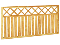 Rechthek met trellis 180x90 cm