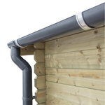 Dakgootset compleet met diameter van 100mm