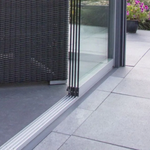 Glasschuifsysteem Comfort PLUS - getint glas