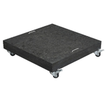 Special Hawaii granieten parasolvoet - 150 kg - royal anthracite - met wieltjes